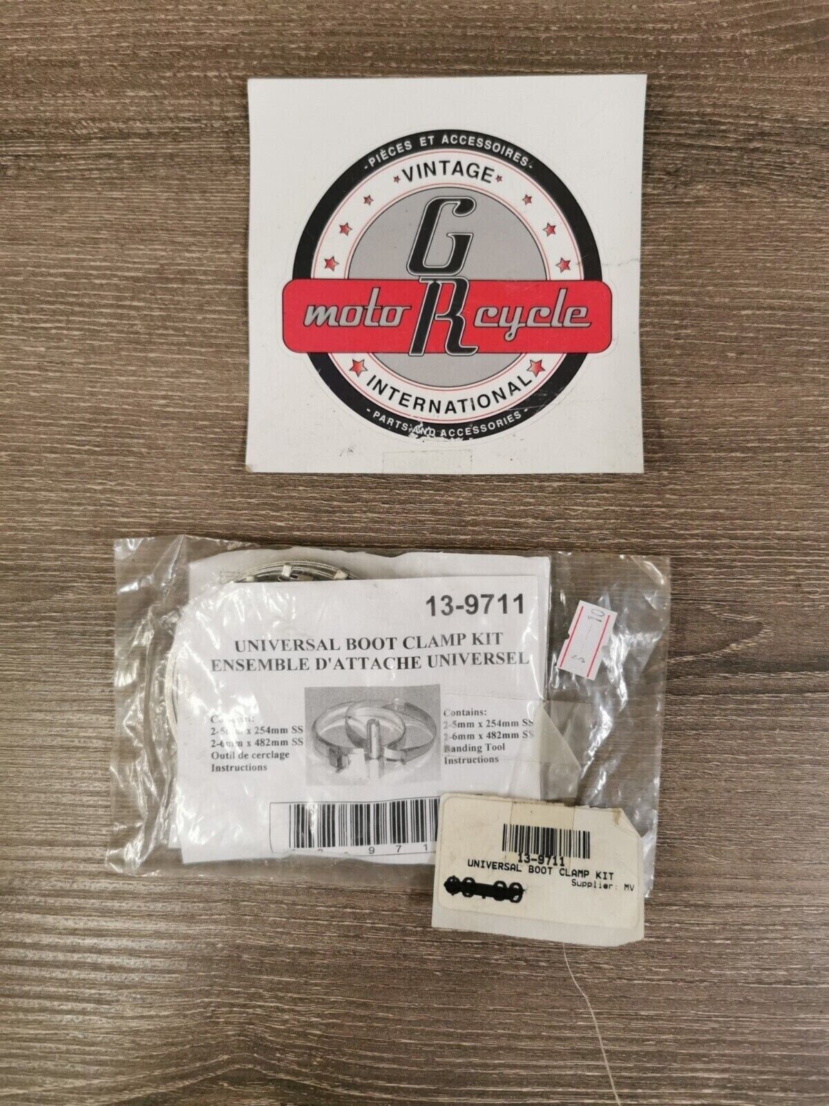 NOS UNIVERSAL BOOT CLAMP KIT 13-9711 J27
