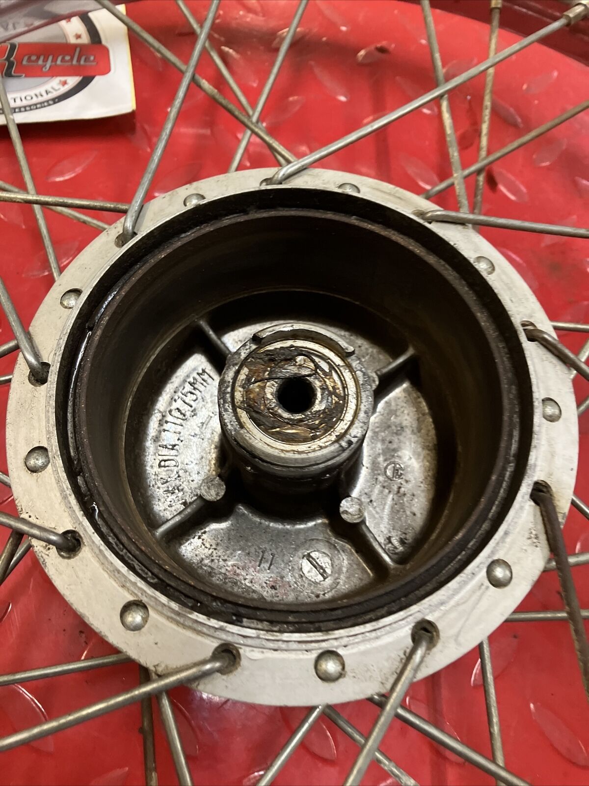 Kawasaki G5 1972 front wheel rim