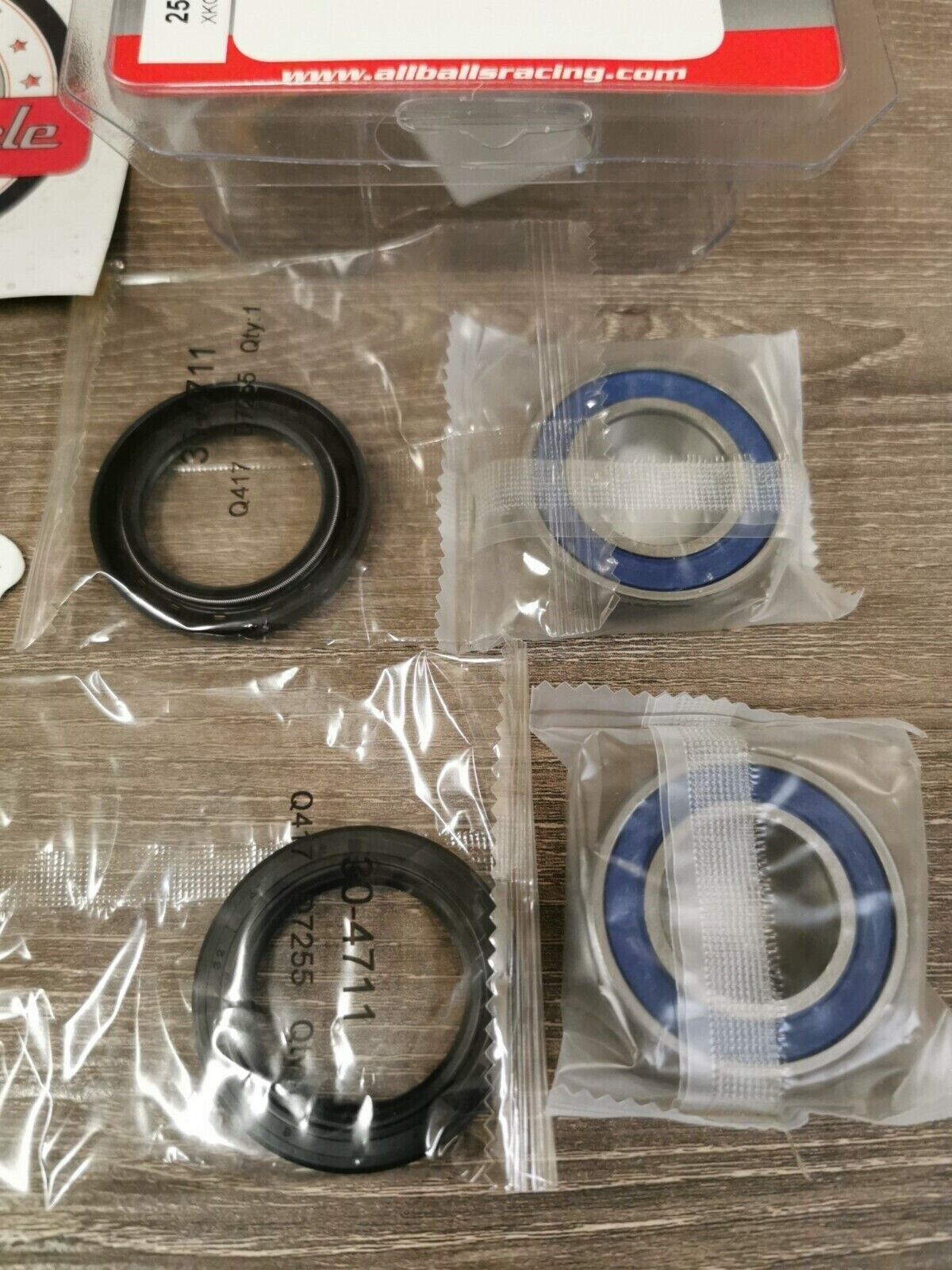 NOS ALL BALLS KTM530 KTM525 KTM500 KTM250 Rear Wheel Bearings 25-1273 J50
