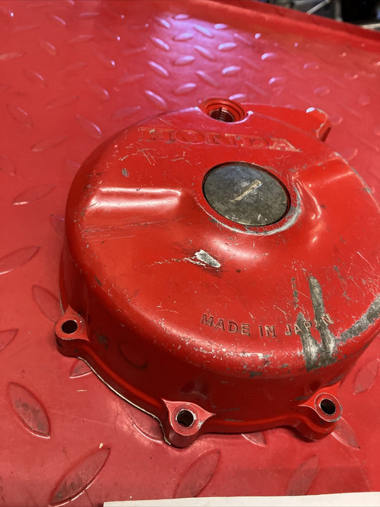 Honda XL350R 1986 left crankcase stator cover