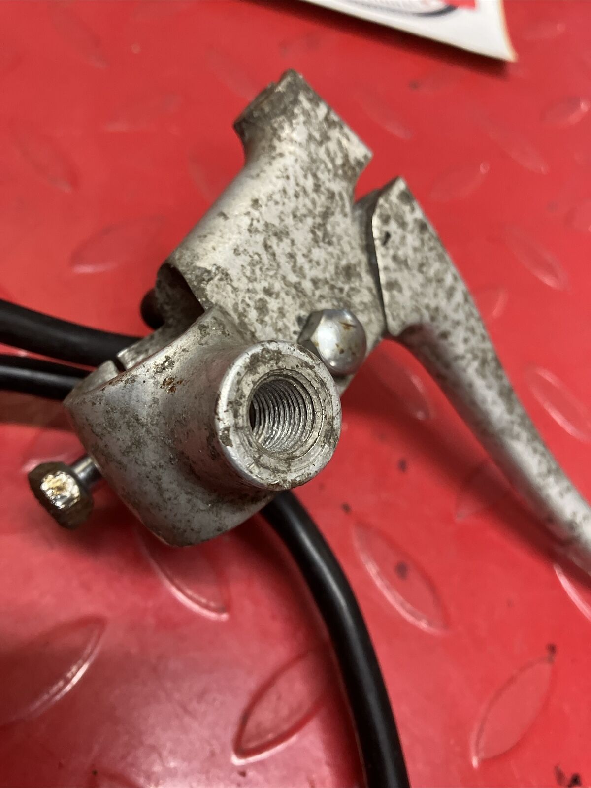 Suzuki RV90 1975 left and right handle clutch brake perch choke lever