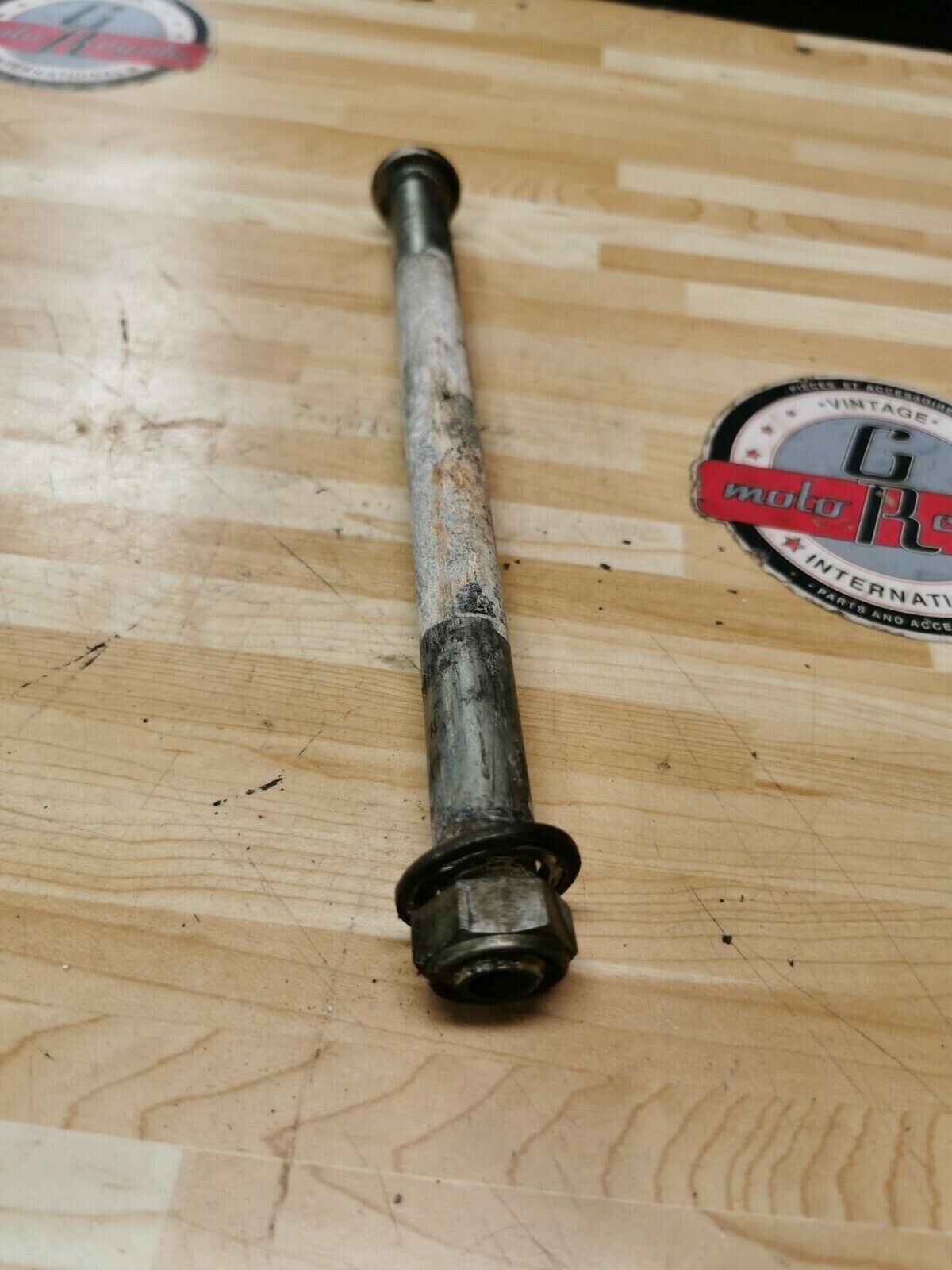 Suzuki DR350 1992 rear swingarm swing arm pivot bolt axle shaft nut