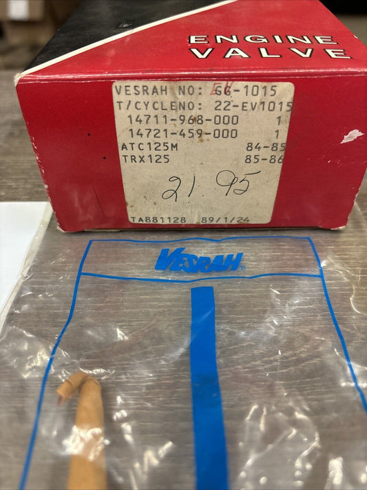 NOS VESRAH 1984 1985 ATC125M 1985 1986 TRX125 VALVE SET GG-1015 J62