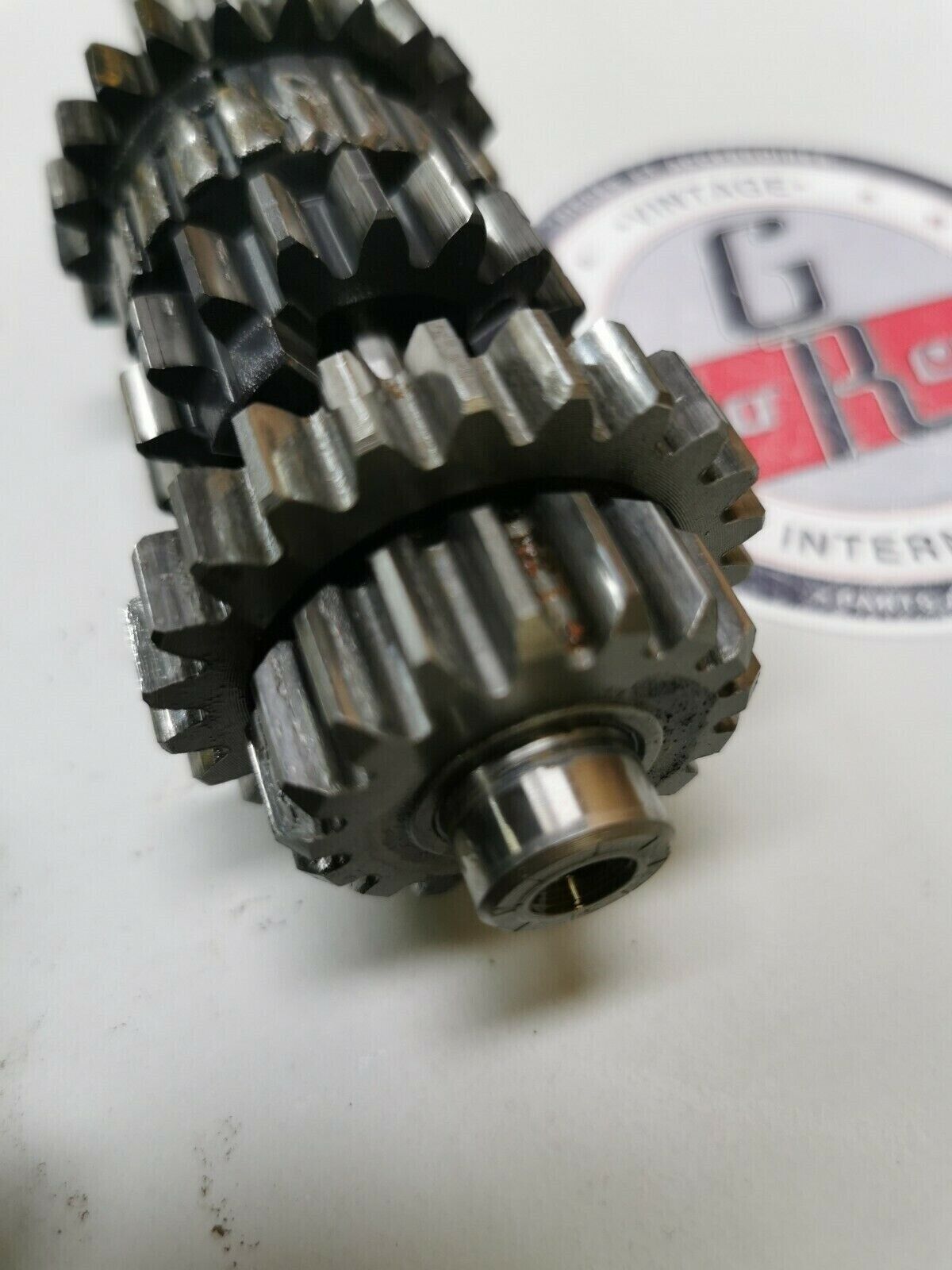 Suzuki RM125 1984 transmission mainshaft driveshaft countershaft 24120-14502