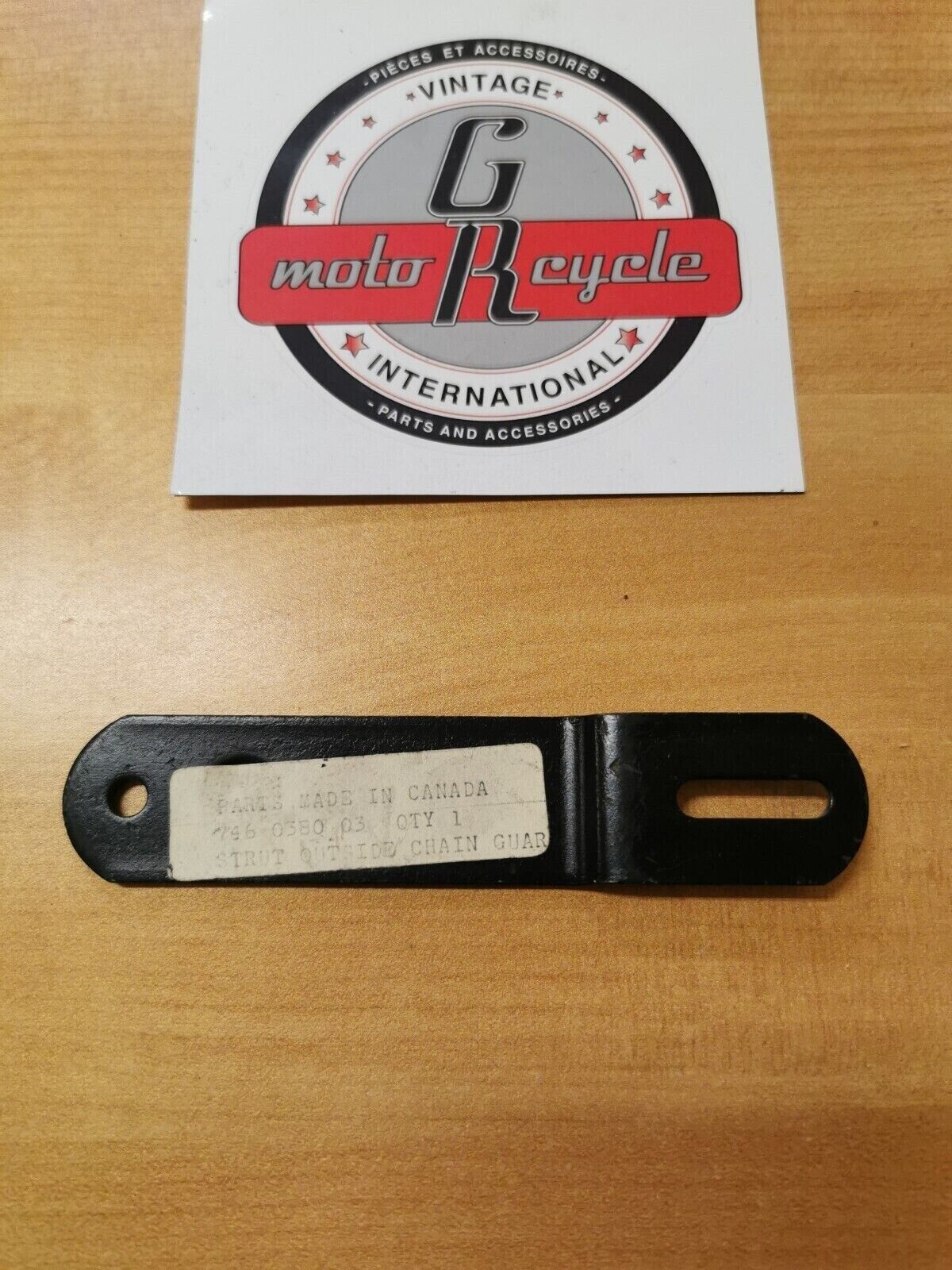 NOS CAN-AM TNT CHAIN GUIDE GUARD STRUT OUTSIDE 746-038-003 CA2