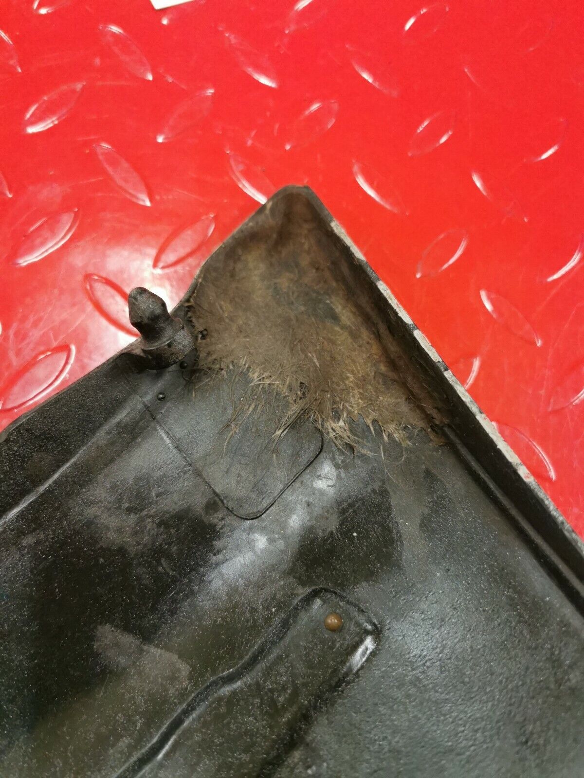 Kawasaki KZ650 1977 left side cover panel fairing