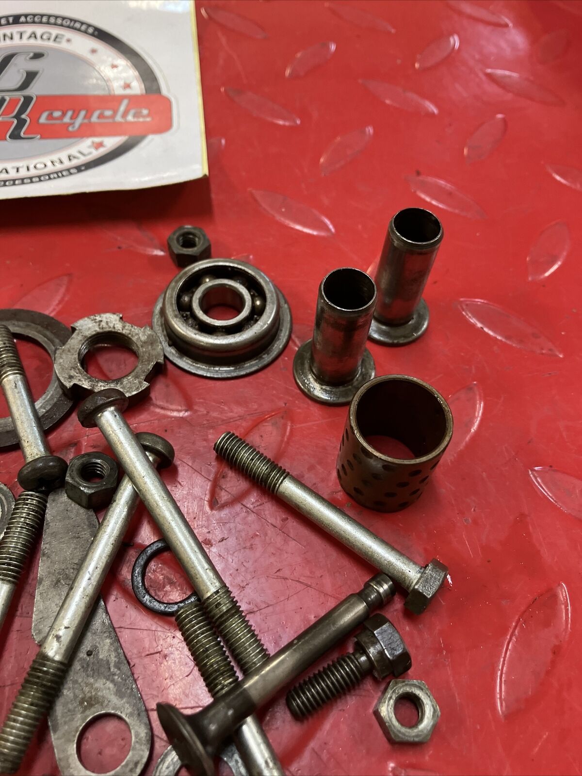 Honda C105 C105T CA105T Trail 55 engine motor bolt valve lifter hardware nut