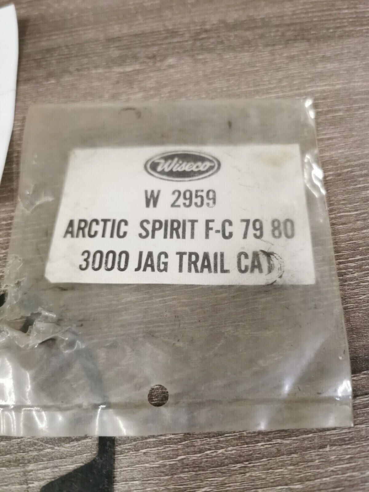 NOS WISECO ARCTIC SPIRIT F-C 1979 1980 INCOMPLETE Top End Gasket W 2959 J28