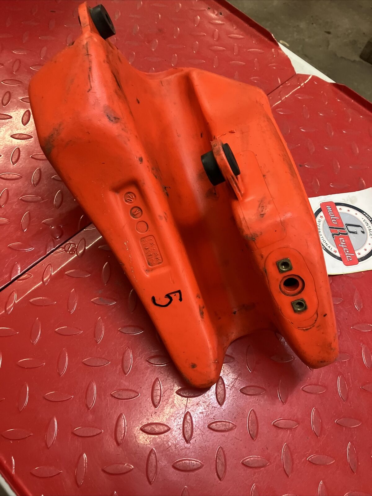 Honda CR80R 1984 fuel tank gas petrol reservoir 1983 5