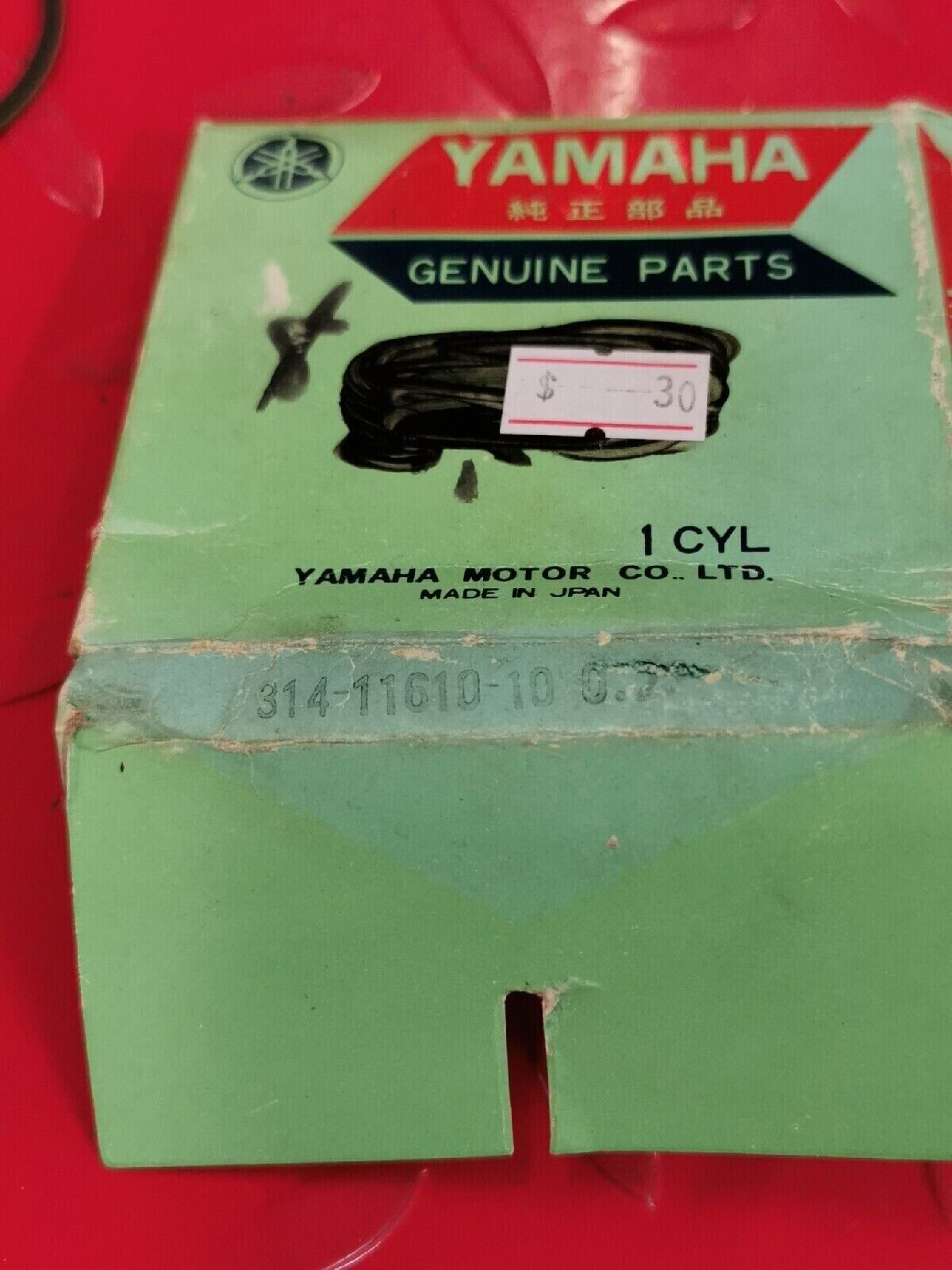 NOS YAMAHA AT2 AT3 CT2 CT3 1972 1973   PISTON RING SET  1ST  314-11610-10-00 Y51