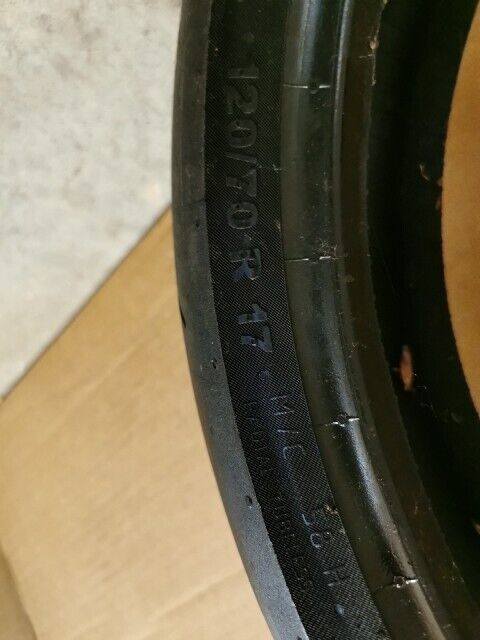 NOS CONTINENTAL CONTI ATTACK SM 120/70R17 M/C 58H MOTORCYCLE TIRE 0244113