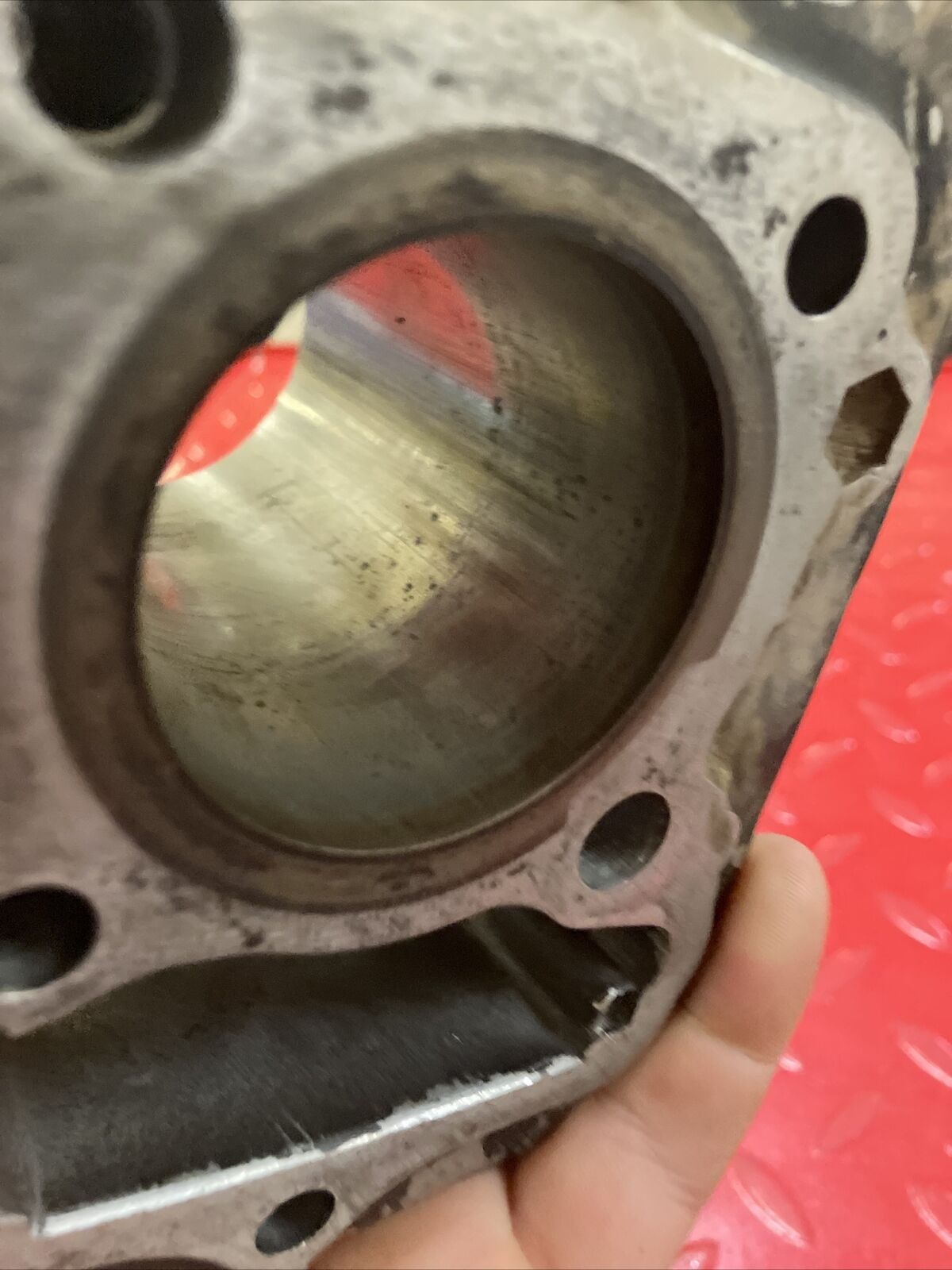 Honda XR80R 1986 cylinder jug barrel 47.5mm 1983 1984 1985 1987