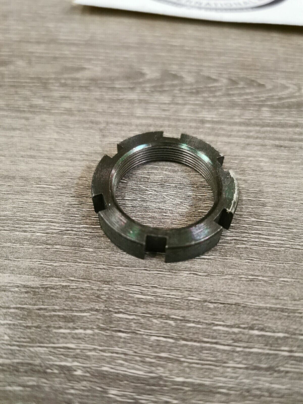 NOS SUZUKI RMX250 RM125M RM125S 1989 - 1995 NUT STEERING  51631-28C10 S23