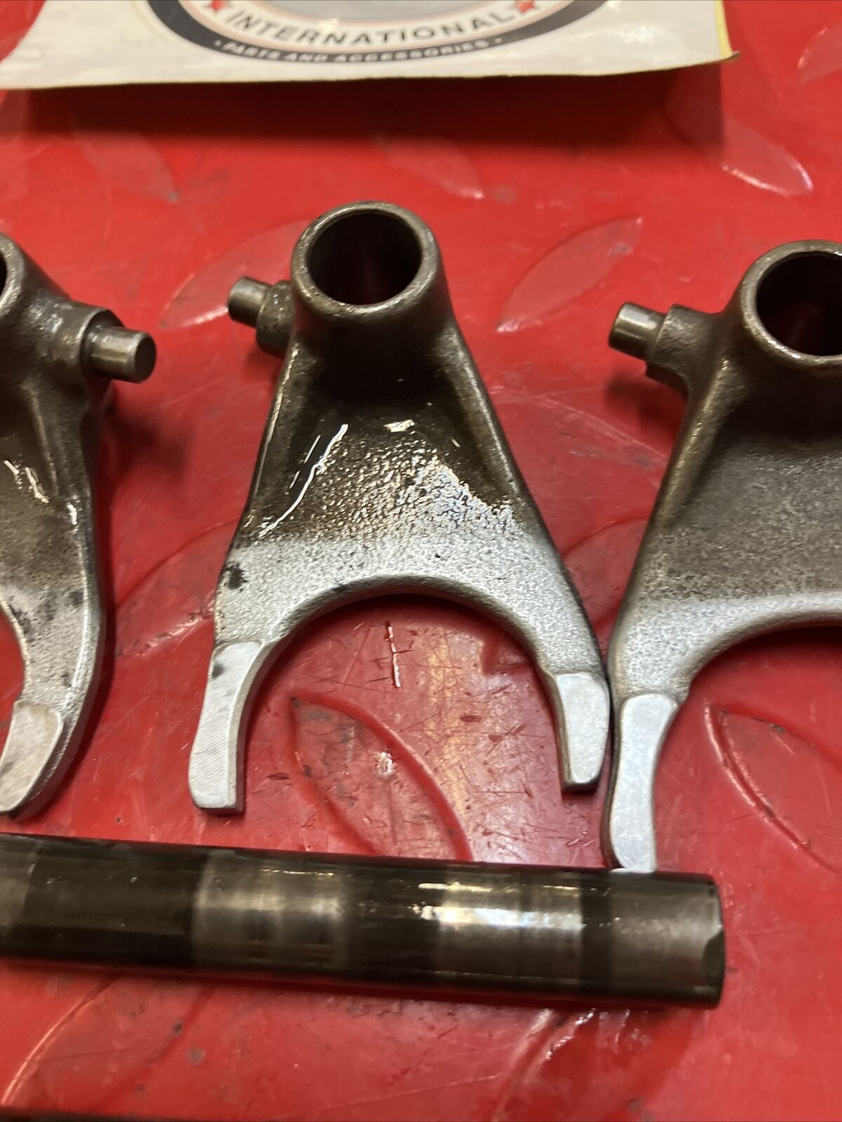 Honda CR250R 1982 transmission gearshift gear shift forks 24221-KA4-700