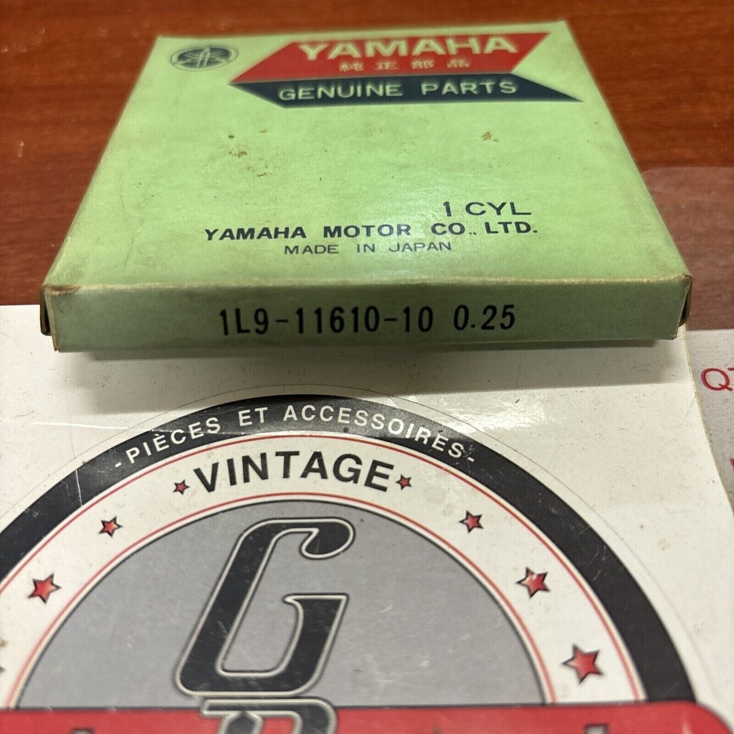 NOS Yamaha 1976 1977 XS360 PISTON RING 0.25 MISSING 1 RING 1L9-11610-10-00 Y174