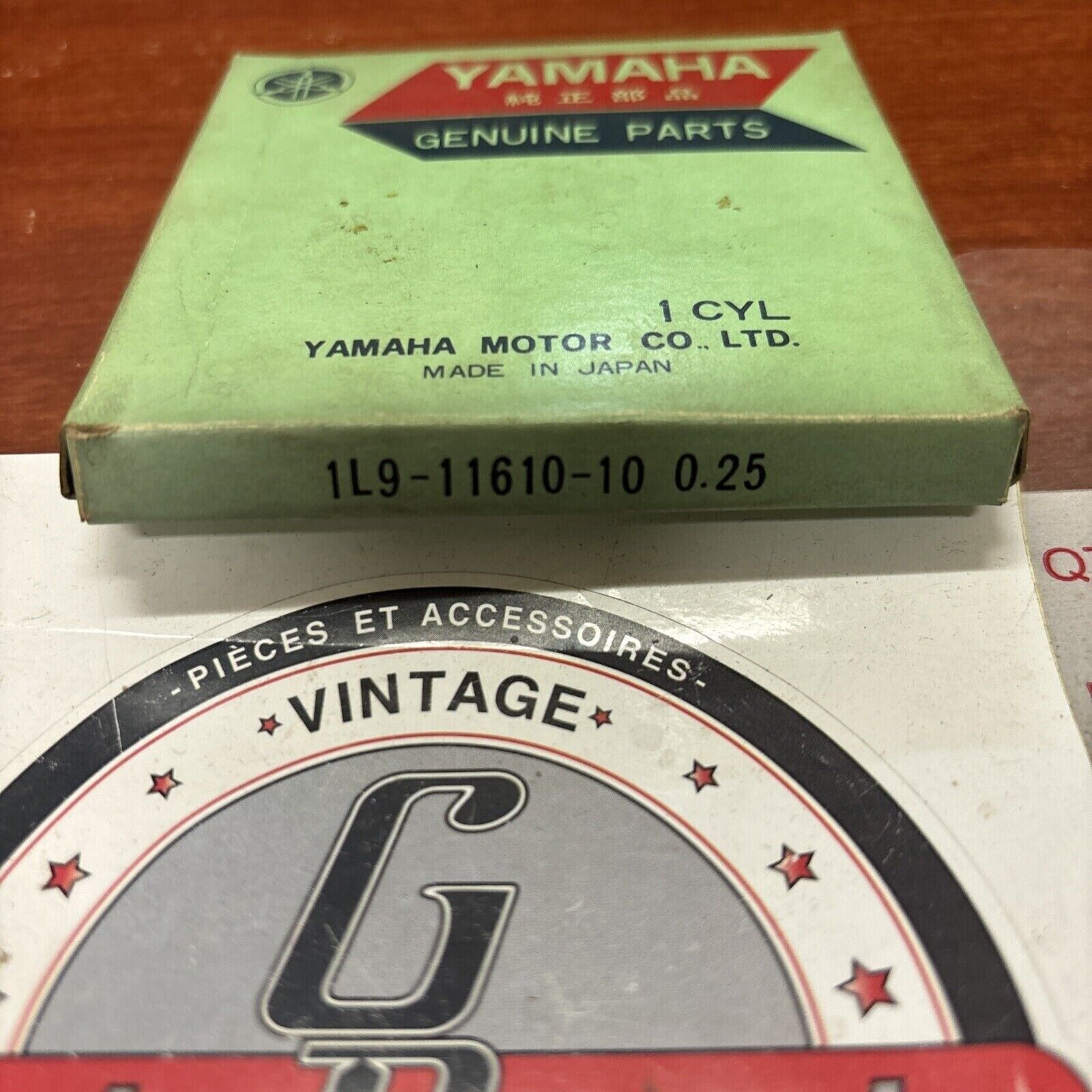 NOS Yamaha 1976 1977 XS360 PISTON RING 0.25 MISSING 1 RING 1L9-11610-10-00 Y174