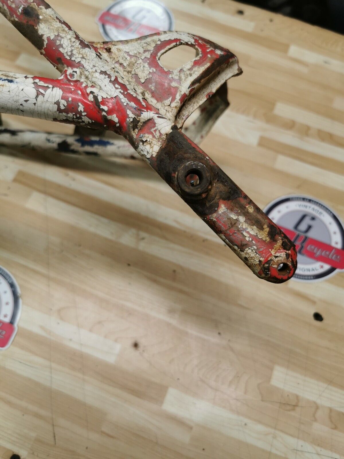Honda CR125R 1984 subframe sub frame chassis CR250R CR500R
