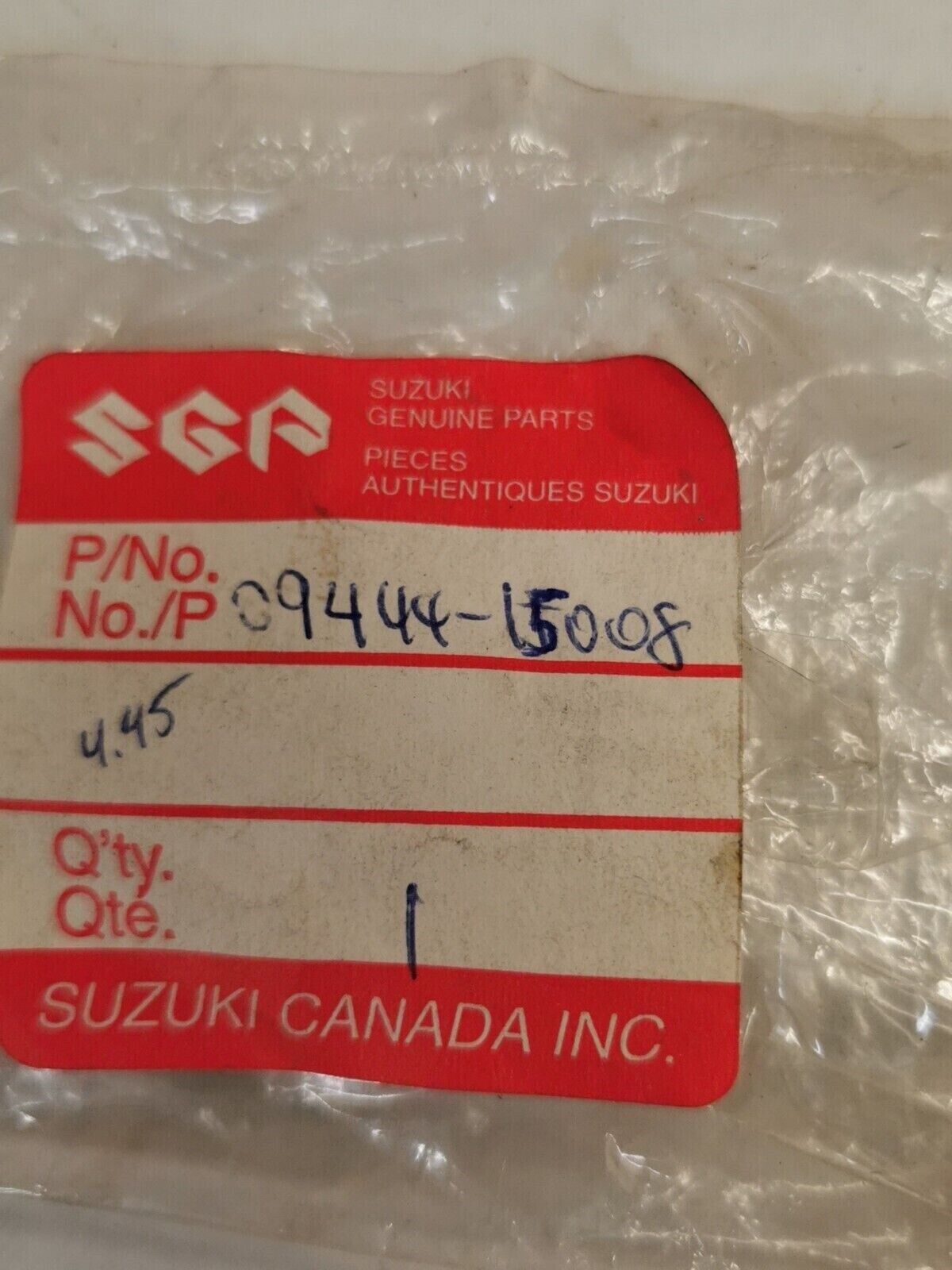 NOS SUZUKI RM250 RM125 RM80 SPRING 09444-15008 S28