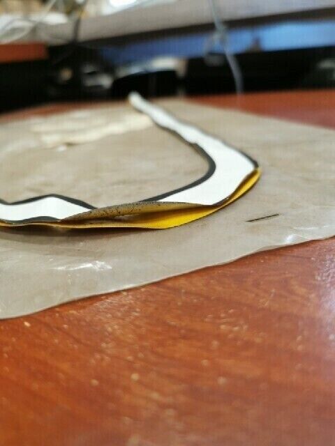 NOS Yamaha 1973 1974 GT1 FUEL TANK LEFT GRAPHIC 393-24244-00-00 FOR SAMPLE Y128