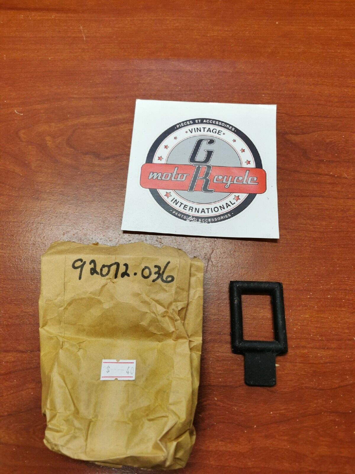 NOS Kawasaki KD80 KM100 FUEL TANK BAND 92072-036 K25