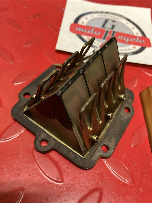 Kawasaki KDX200 1986 reed valve block cage 1983 1984 1985 1987