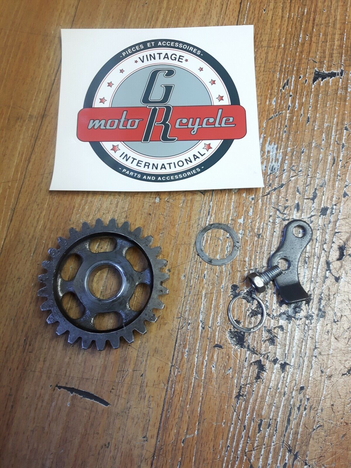 Suzuki RM250 1990 kickstarter kick starter idle gear guide RMX250 26232-40200