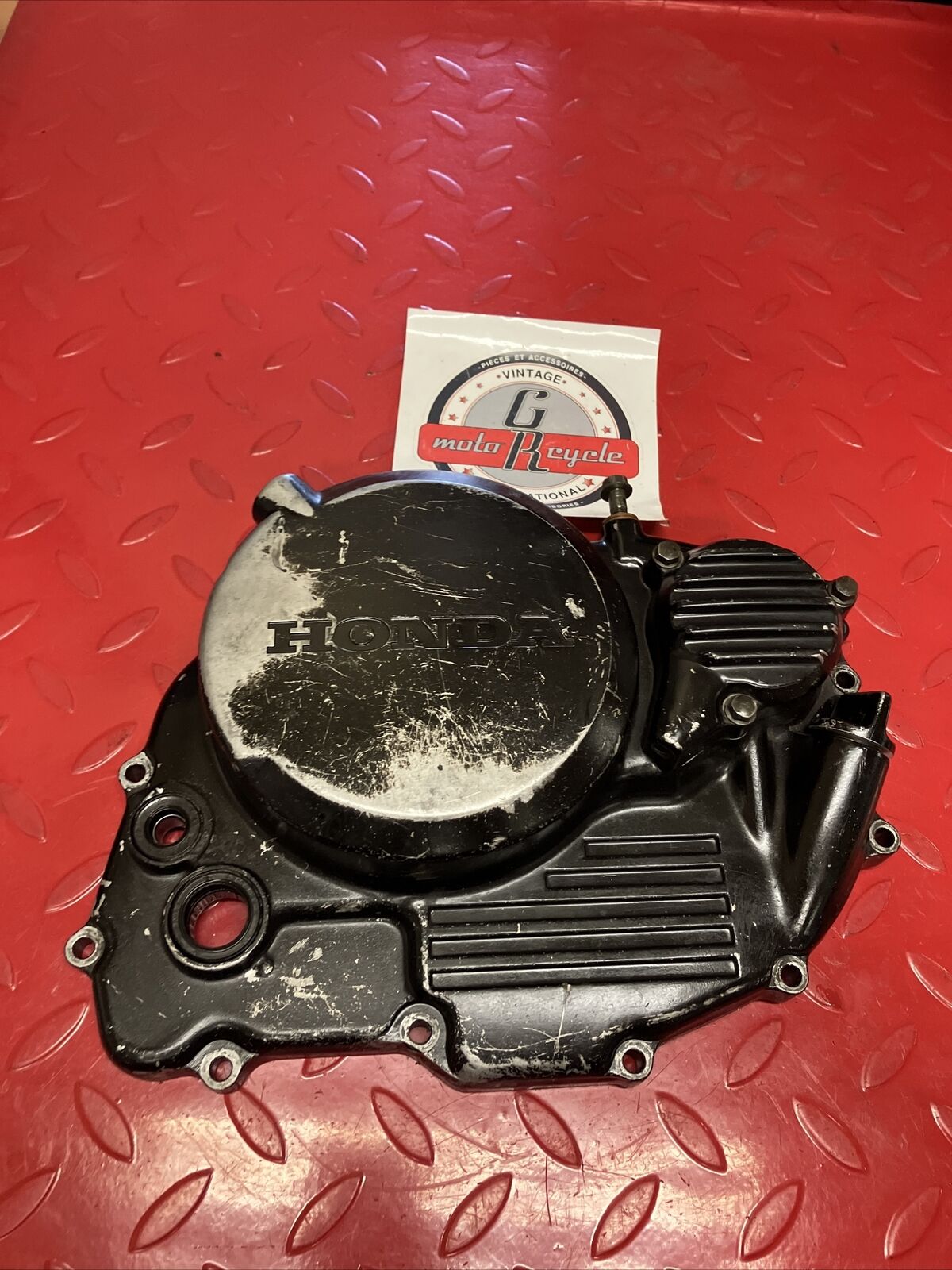 Honda XL350R 1984 Right crankcase clutch cover