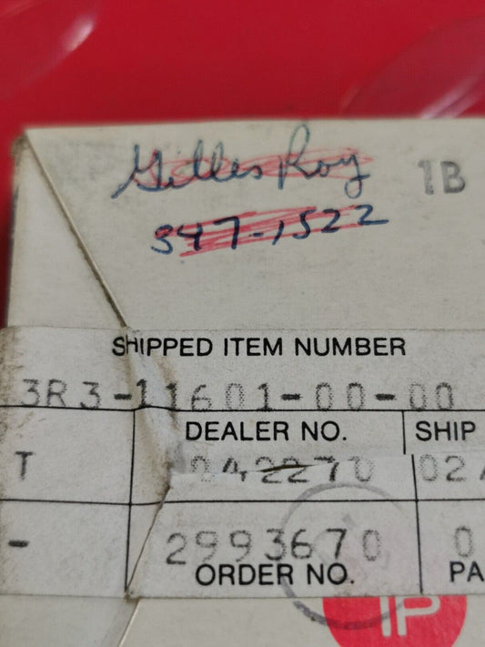 NOS YAMAHA YZ125 1978 - 1980 PISTON RING SET STD 3R3-11601-00-00 Y32