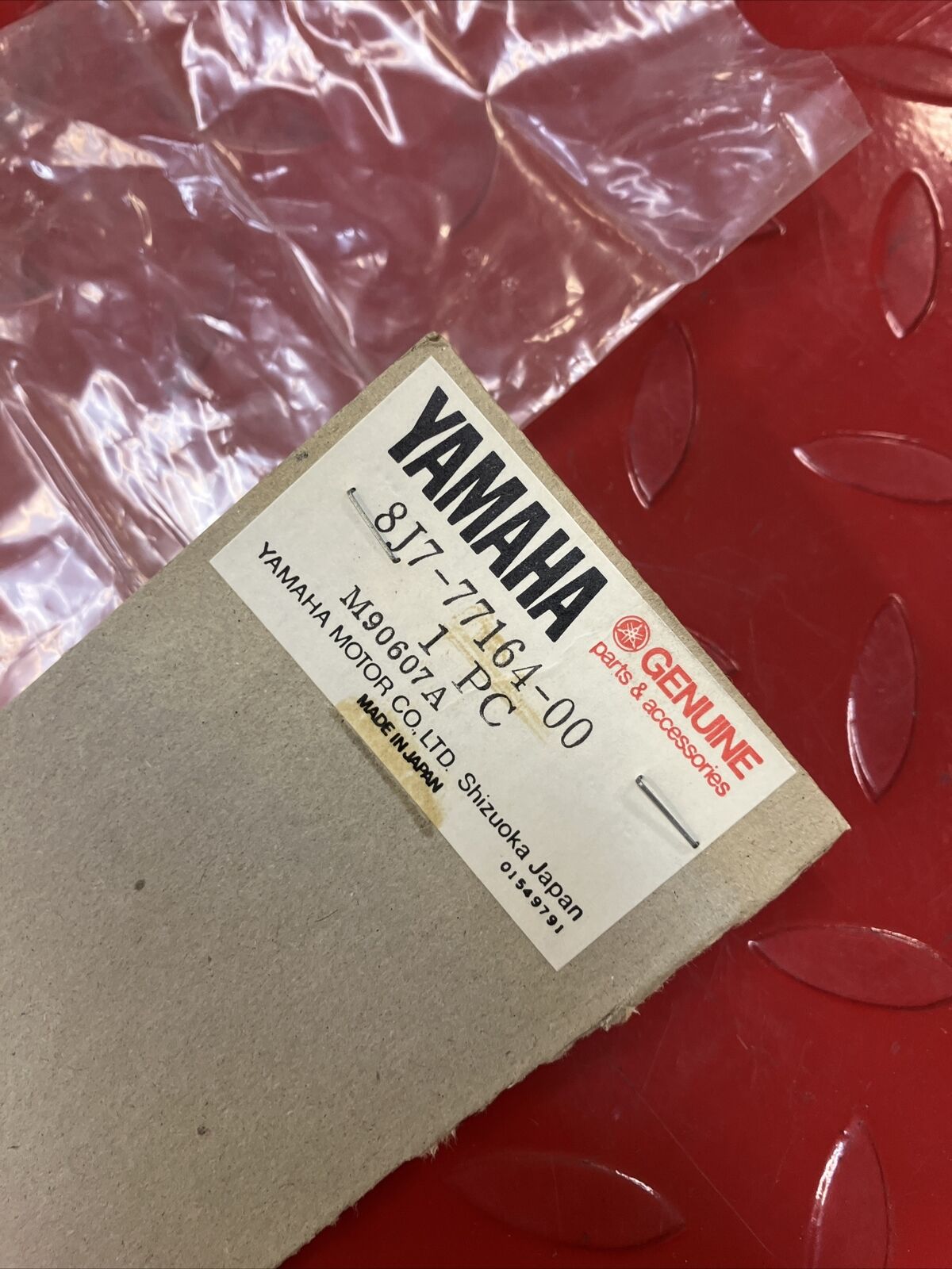 NOS Yamaha EX440 1980 DECAL ORNAMENT 2 8J7-77164-00-00 Y36