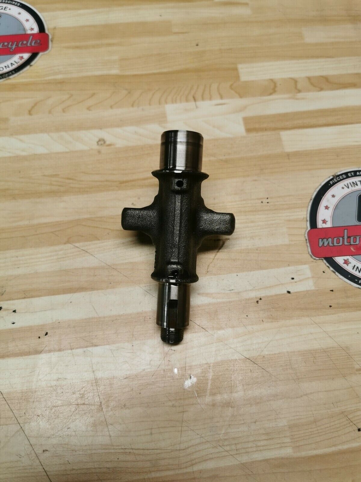 Yamaha TT225 1986 crankshaft crank shaft counter balancer weight 1987