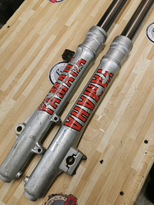 Yamaha YZ125 1987 front fork suspension damper left right 2HG-23102-L0-00