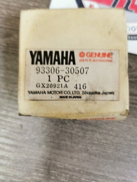 NOS YAMAHA FZR750RU FZR1000AC FJ1100L XS650SE TX650 BEARING 93306-30507-00 Y131