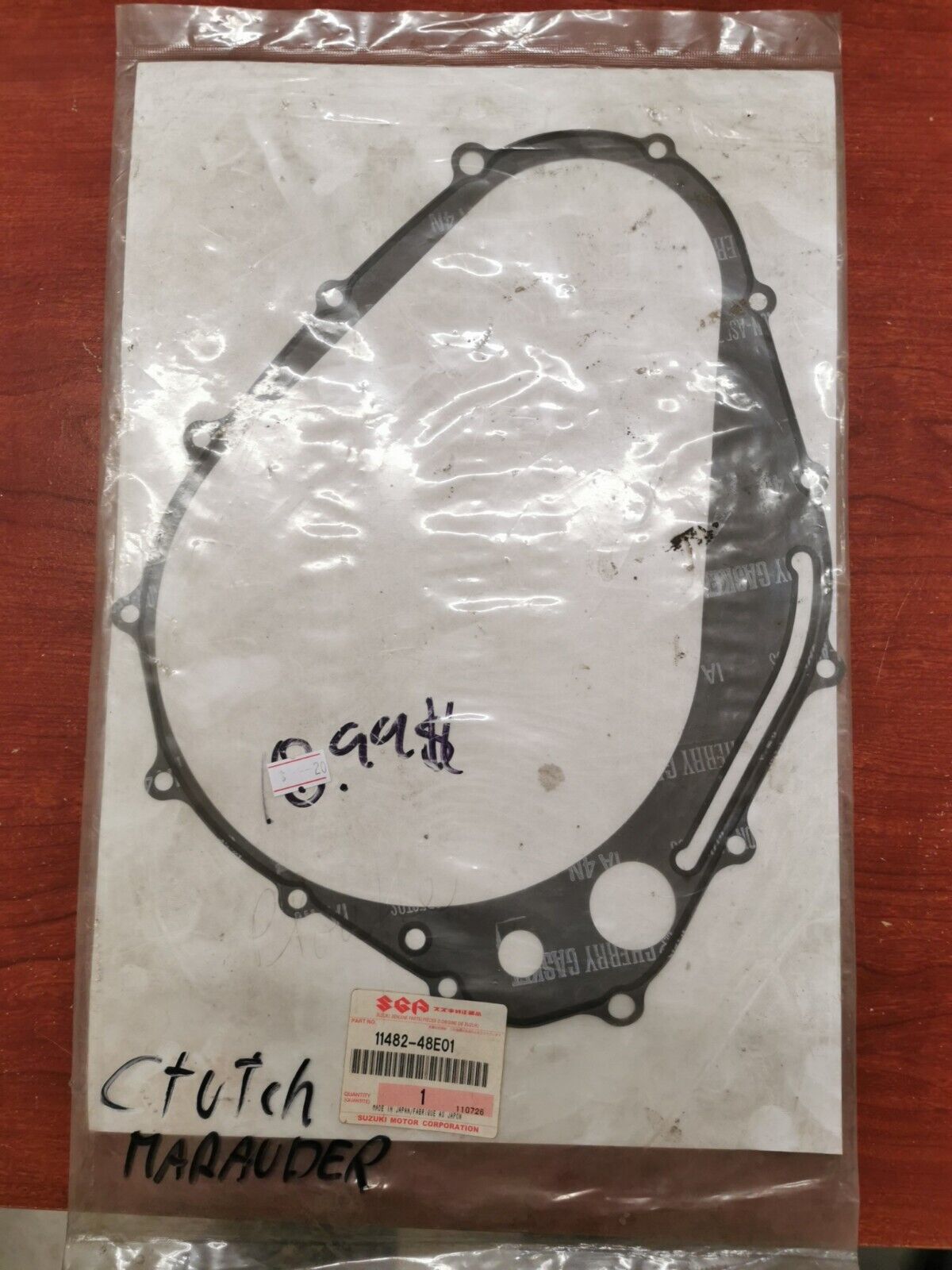 NOS Suzuki 1997 - 2004 VZ800 CLUTCH COVER GASKET 11482-48E01 S31