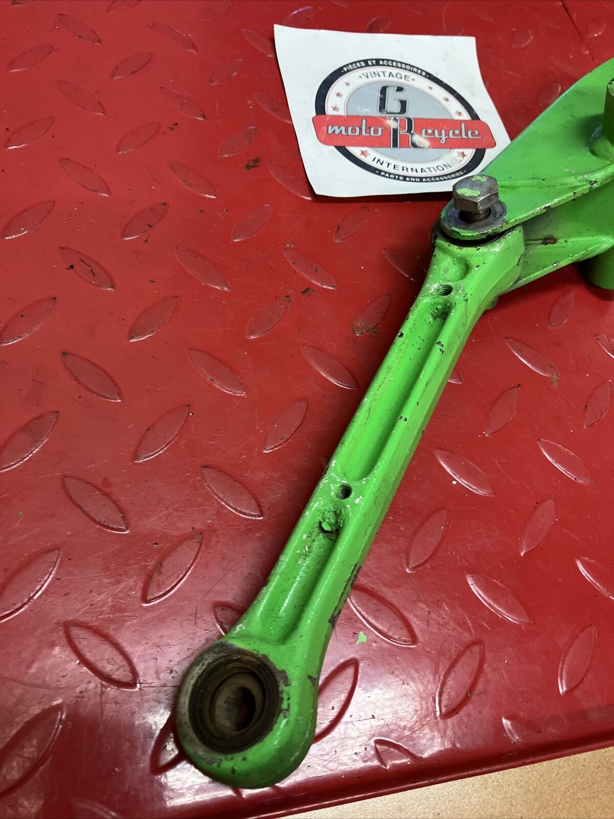 Kawasaki KDX80 1987 Rear shock linkage arm dogbone rod 1985- 1988 KX80 1984 1985
