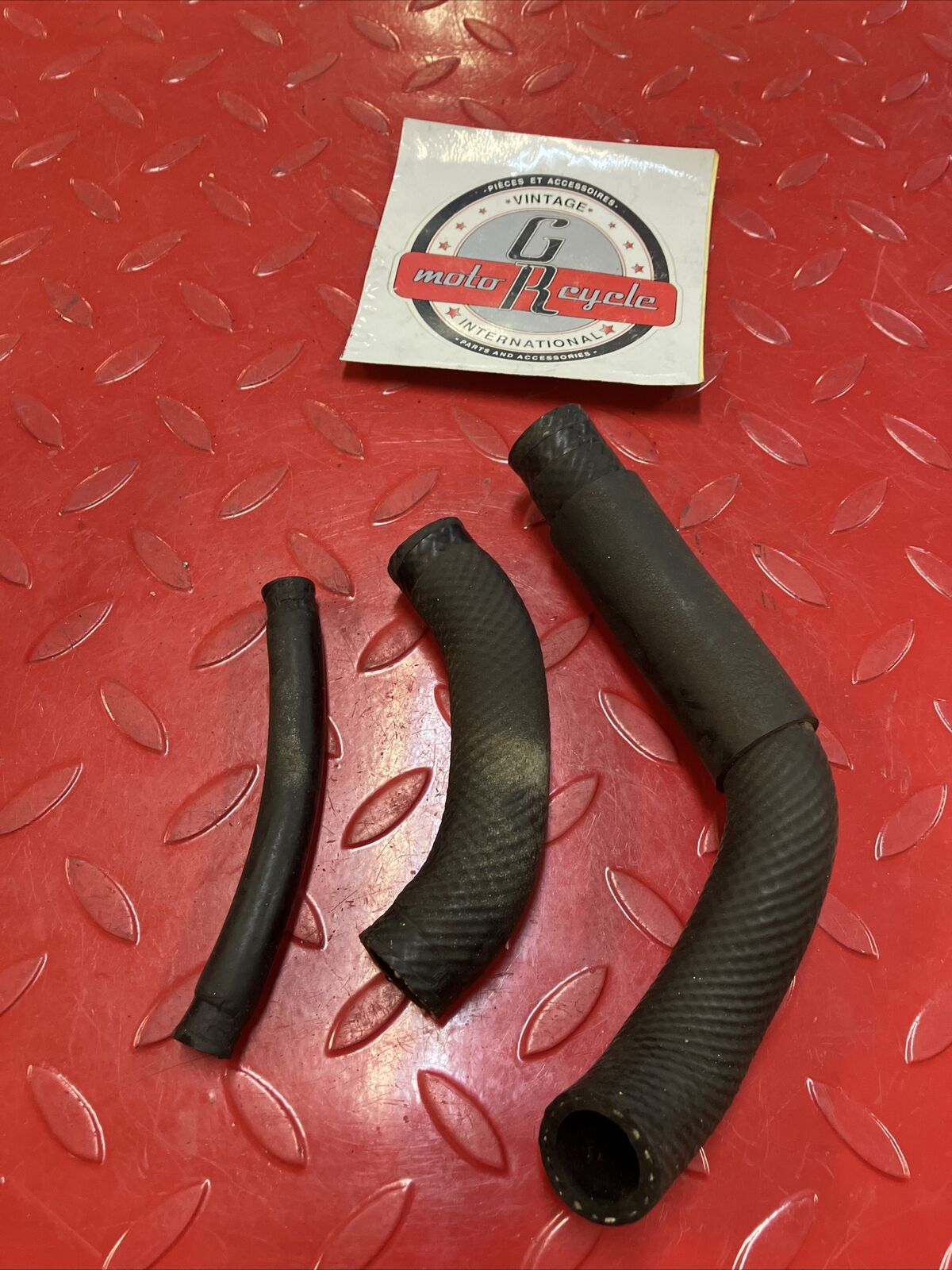 Suzuki RM125 1985 radiator hose set joint outlet 2