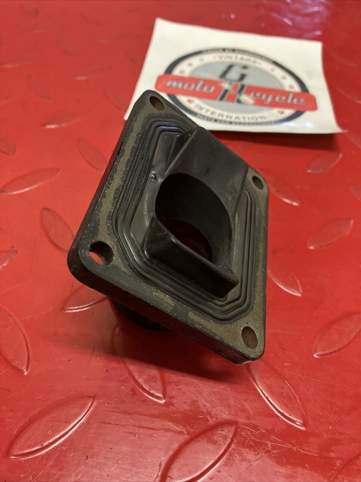 Yamaha DT250 1977 intake manifold caburetor joint boot insulator 1978 1979 2
