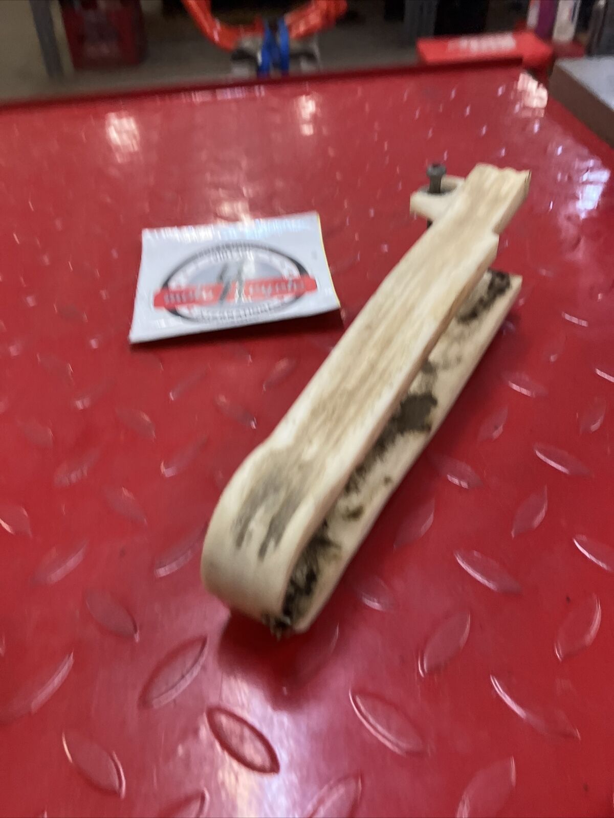 Suzuki RM125 1985 chain buffer defence slider 1984 RM250