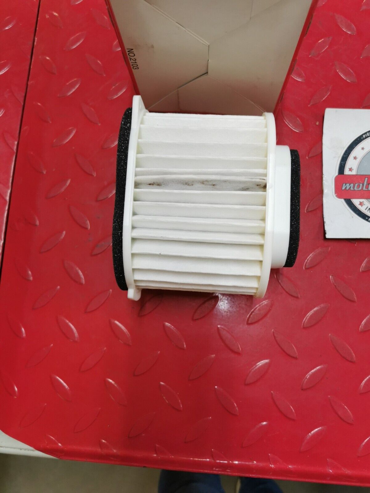 NOS YAMAHA XVZ13 XVZ1300 AIR FILTER 4XY-14451-01-00 Y40
