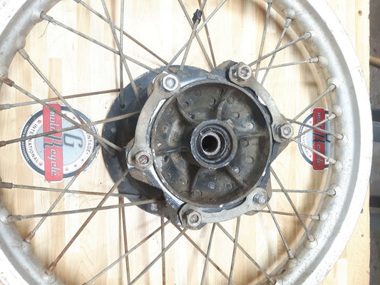 Yamaha DT250 1977 rear back wheel hub rim 1978 1979 1M1-25311-00-98