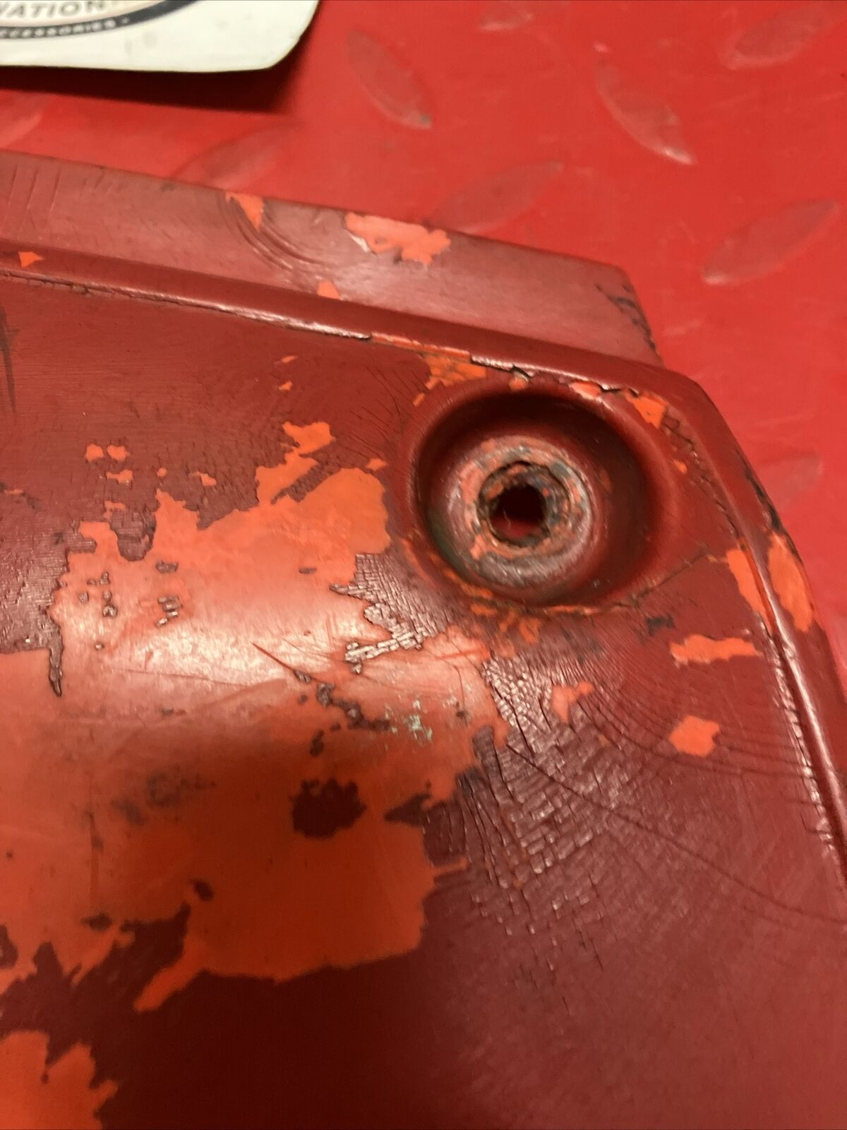 Honda CR80R 1986 left side cover panel 1985 1987
