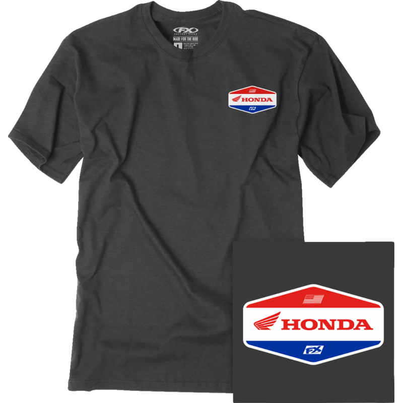 FACTORY EFFEX HONDA STADIUM T-SHIRT CHAR LG 27-87334