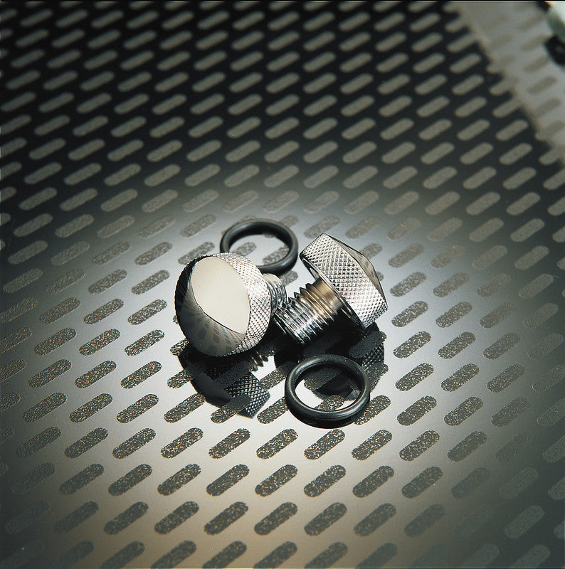 DRAG SPECIALTIES FXST SIDE SEAT BOLT KIT KNURLED (PR) DS-490046