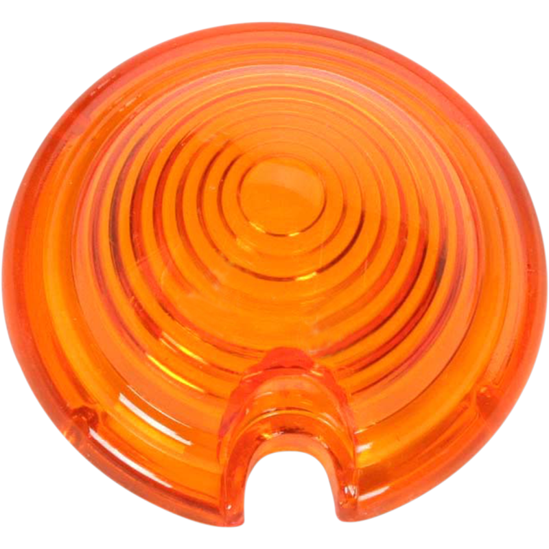 DRAG SPECIALTIES AMBER BULLET LIGHT LENS (EA) DS-280060