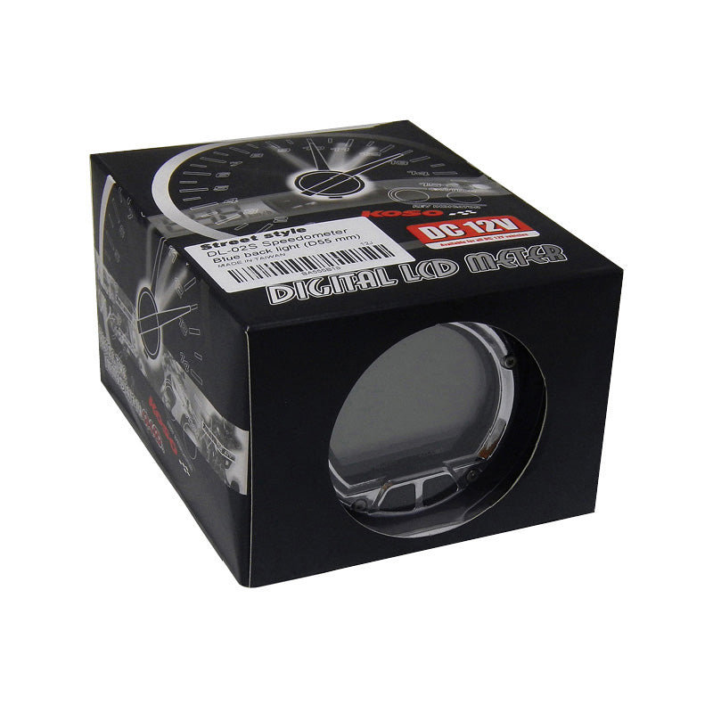 KOSO DL-02S SPEEDOMETER (FIT BULLET CASING)FOR HARLEY BA555B18-HD
