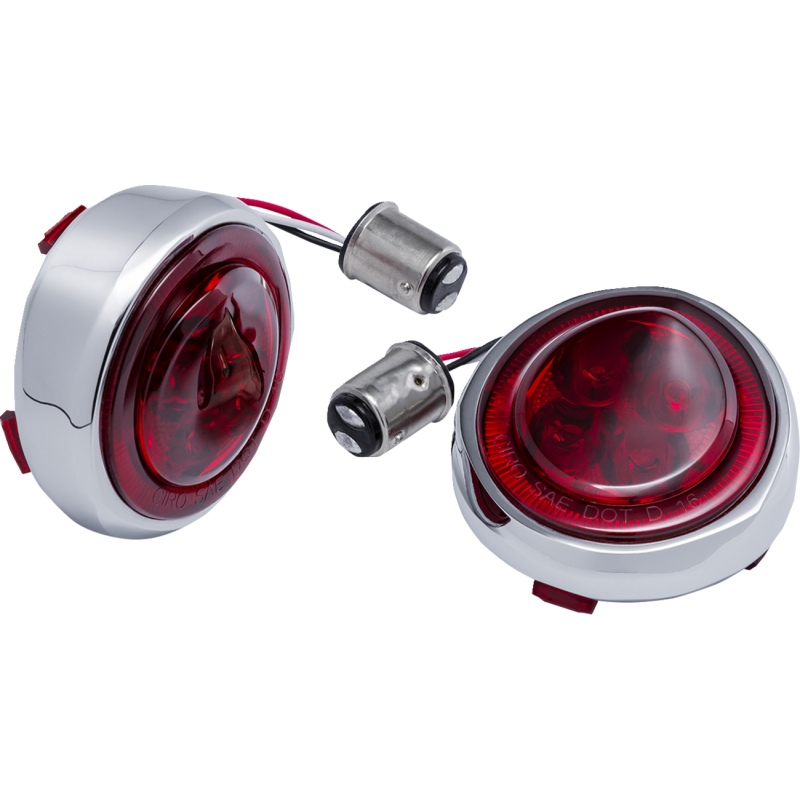 CIRO LLC LIGHT FANG RR CHR/RED 45700