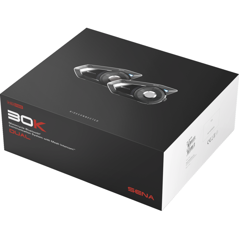 SENA 30K MOTORCYCLE COMMUNICATION SYSTEM DUAL PACK 30K-03D