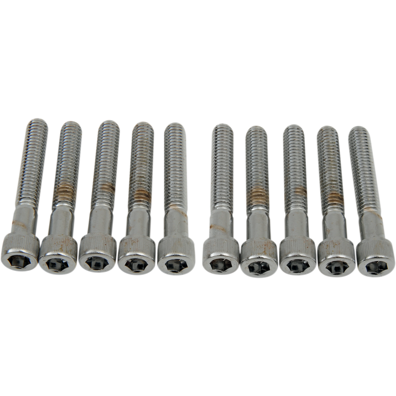 DRAG SPECIALTIES 5/16-18*2 ALLEN SCREW (10) CY-CHROME MPB221