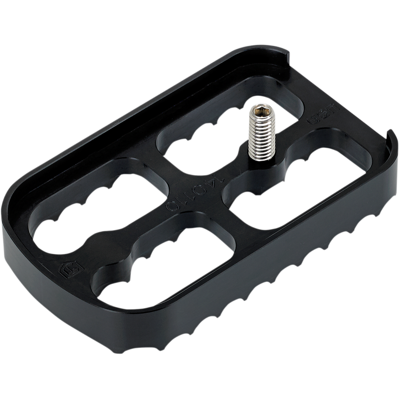 JOKER MACHINE FL SERRATED BRAKE PEDAL COVERS BLACK 08-641B