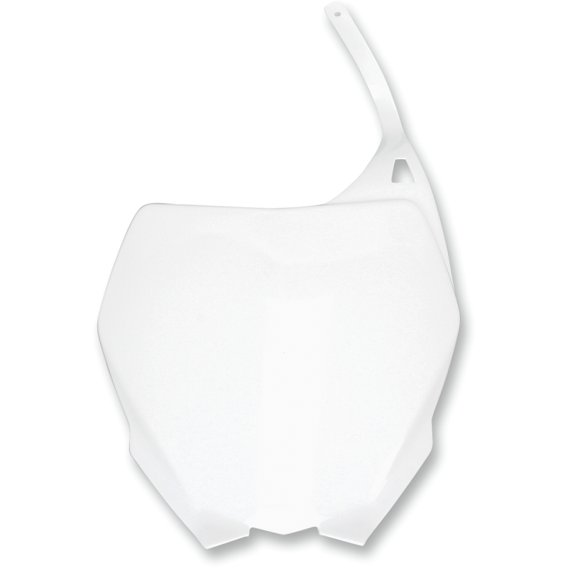 UFO YZ/YZF125-450 06-08 FRONT # PLATE 91WHTE YA03880-046