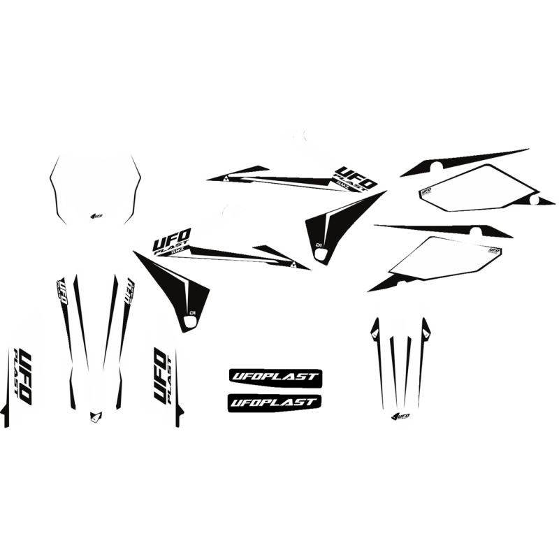 UFO UFO GRAPHICS KIT STK WHT AD026#041